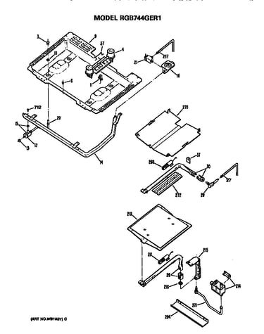 Burner section
