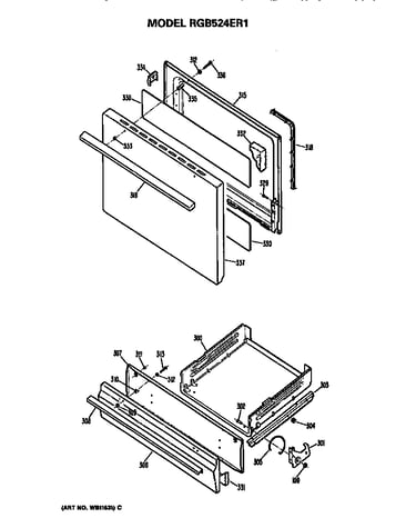 Oven door