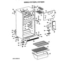 Hotpoint CTXY16CPGRWH cabinet parts diagram