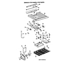 Hotpoint CTXY16CPGRWH unit parts diagram