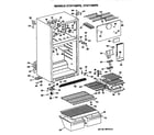 Hotpoint CTXY16EPGRWH cabinet parts diagram