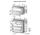Hotpoint CTXY16APGLWH doors diagram