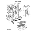 Hotpoint CTX16APERWH cabinet parts diagram