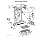 Hotpoint CTXY14EPKRAD cabinet parts diagram