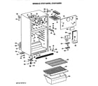 Hotpoint CTXY14CPGLAD cabinet parts diagram