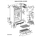 Hotpoint CTXY14EPGRAD cabinet parts diagram