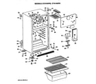 Hotpoint CTX14CPGLAD cabinet parts diagram