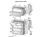 Hotpoint CTX14CPGLWH doors diagram