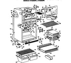 Hotpoint CTX25GPKRWH cabinet parts diagram