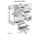 Hotpoint CTX19GPERWH cabinet parts diagram