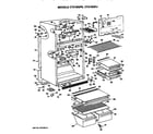 Hotpoint CTX19GPBRWH cabinet parts diagram