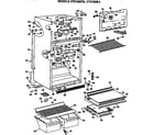 Hotpoint CTX18GPBRWH cabinet parts diagram