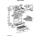 Hotpoint CTX18PPBRAD cabinet parts diagram