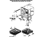 Hotpoint HDA100S-45BA tub diagram