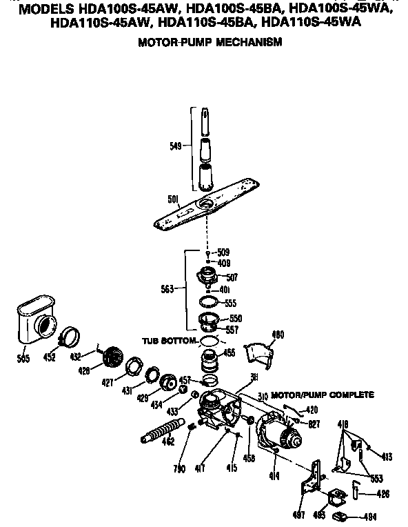 Motor-pump