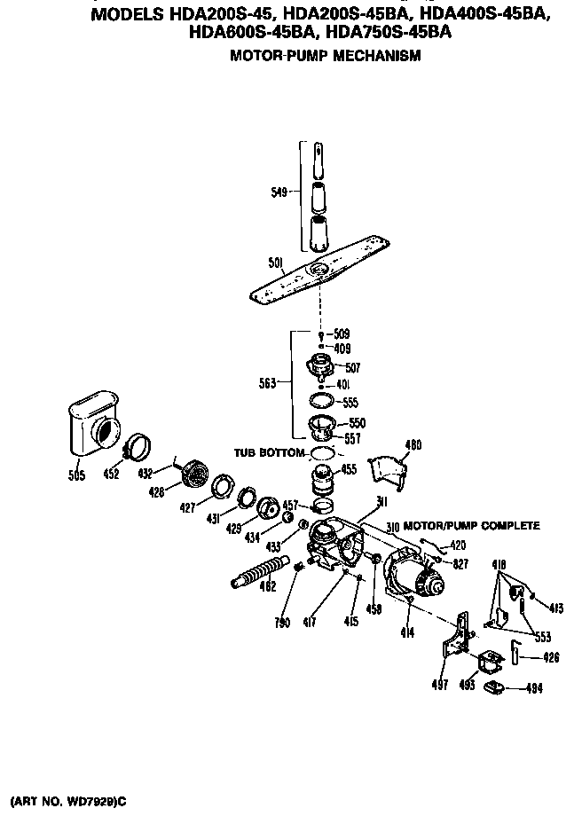 Motor-pump