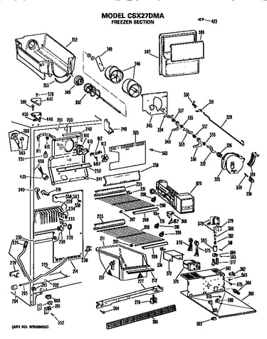 Freezer section