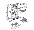 Hotpoint CTX18EPBRWH cabinet parts diagram