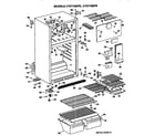 Hotpoint CTEY16EPDRWH cabinet parts diagram