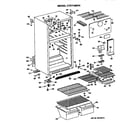 Hotpoint CTEY16EPHRAD cabinet parts diagram