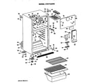 Hotpoint CTEY14CPHRWH cabinet parts diagram