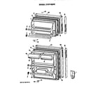 Hotpoint CTHY16EPERWH doors diagram