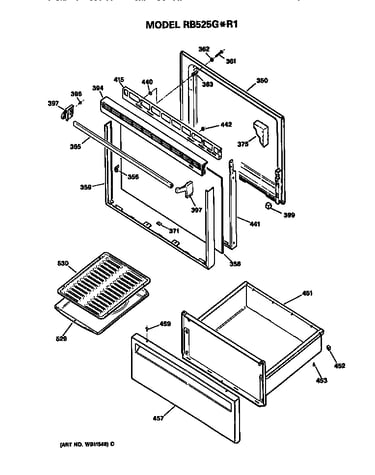 Door and drawer