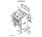 Hotpoint RB525G*R1 cabinet parts diagram