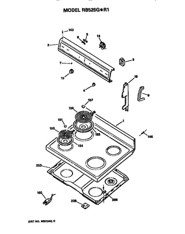 Control and cooktop