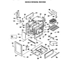 Hotpoint RB757GN2 cabinet parts diagram