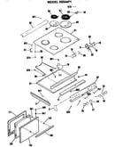 Control/cooktop and door