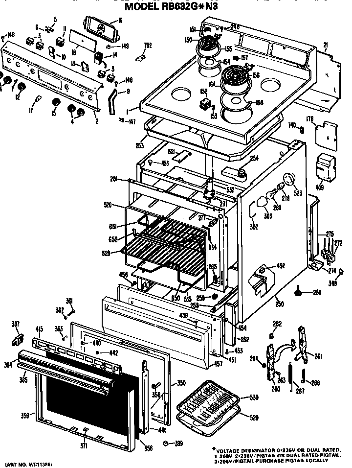Replacement parts