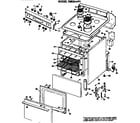 Hotpoint RB524*P1 replacement parts diagram