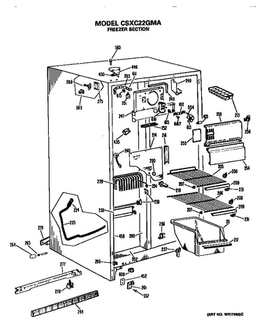 Freezer section