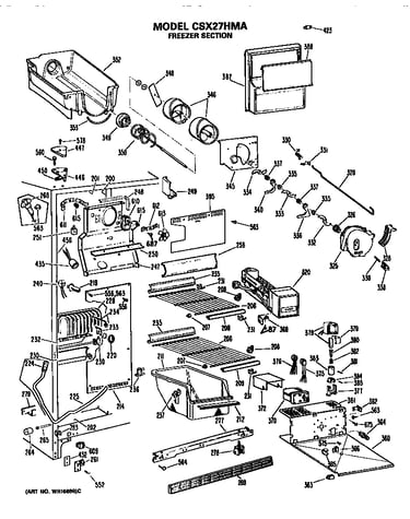 Freezer section