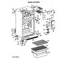Hotpoint CTHY15CPHLAD cabinet parts diagram