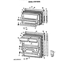 Hotpoint CTHY15EPERWH doors diagram