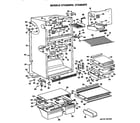 Hotpoint CTX25GPDRAD cabinet parts diagram