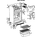 Hotpoint CTHY15CPELAD cabinet parts diagram