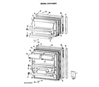 Hotpoint CTXY16EPERWH doors diagram