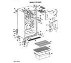 Hotpoint CTXY16CPERWH cabinet parts diagram