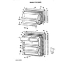 Hotpoint CTXY16CPELWH doors diagram