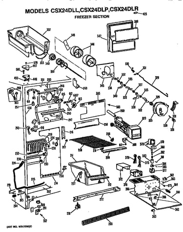 Freezer section