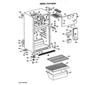 Hotpoint CTXY16CPDRAD cabinet parts diagram