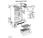 Hotpoint CTX16CPCRWH cabinet parts diagram