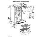 Hotpoint CTXY14LPBRWH cabinet parts diagram