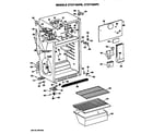 Hotpoint CTXY16APBLWH cabinet parts diagram