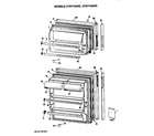 Hotpoint CTXY14CPCLWH doors diagram