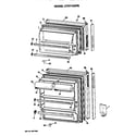 Hotpoint CTXY14CPBLAD doors diagram