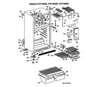 Hotpoint CTXY16EMERWH cabinet parts diagram